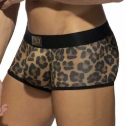Boxer Addicted Leopard Fresh AD1135 -Offres HOM Boutique Boxer ad AD1135 marron 4
