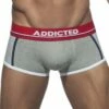 Boxer Addicted XXL Sportive AD703 1 Boxer Addicted XXL Sportive AD703 -Offres HOM Boutique Boxer addicted AD703 gris m