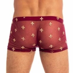 Boxer L Homme Invisible Charlemagne MY14CLM -Offres HOM Boutique Boxer hi MY14CLM rouge 3