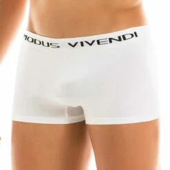 Boxer Modus Vivendi Seamless 09921 -Offres HOM Boutique Boxer modus 09921 blanc 4