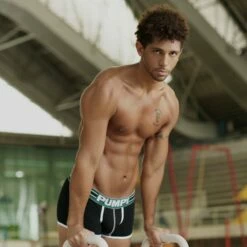 Devant -Offres HOM Boutique Boxer pump 11101 vert a