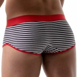 Boxer Stripes TOF PARIS TOF100R 8 Boxer Stripes TOF PARIS TOF100R -Offres HOM Boutique Boxer tof TOF100R rouge 3