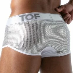 Devant -Offres HOM Boutique Boxer tof TOF171A argent 3