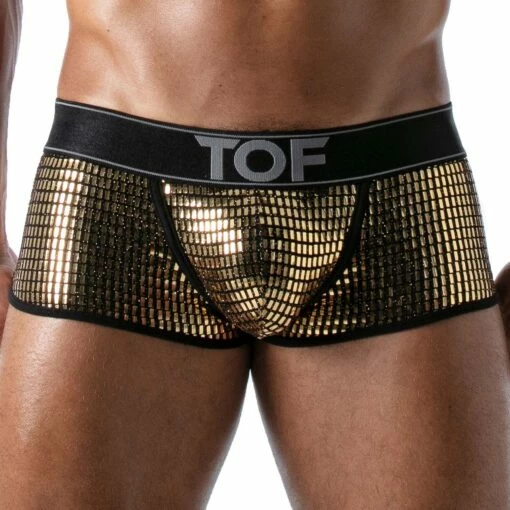 Boxer Star TOF PARIS TOF171O 2 Boxer Star TOF PARIS TOF171O -Offres HOM Boutique Boxer tof TOF171O or m