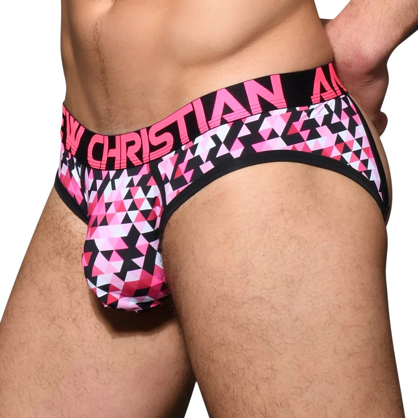 Jock Strap Andrew Christian Triangles Frame 92546 4 Jock Strap Andrew Christian Triangles Frame 92546 – Image 2