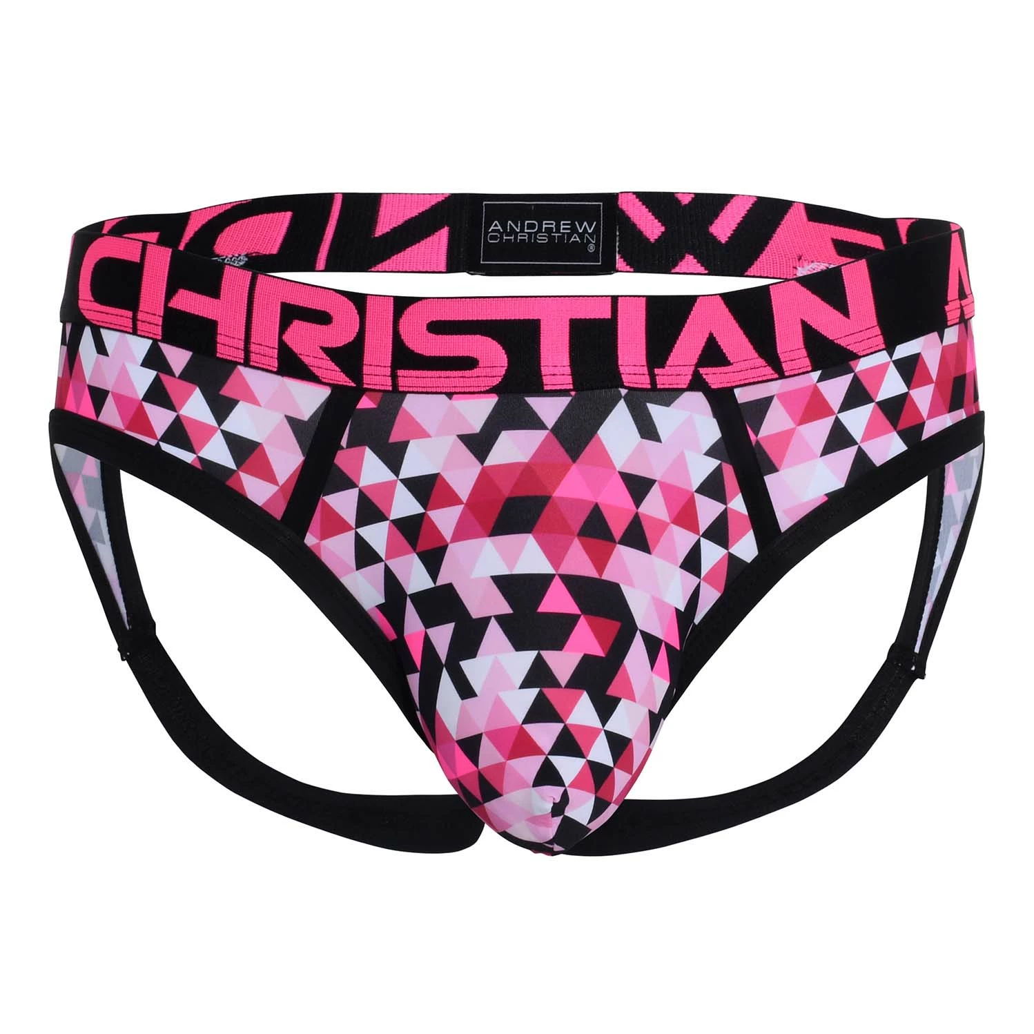 Jock Strap Andrew Christian Triangles Frame 92546 6 Jock Strap Andrew Christian Triangles Frame 92546 – Image 4