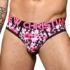 Jock Strap Andrew Christian Triangles Frame 92546 -Offres HOM Boutique JockStrap ac 92546 rose m