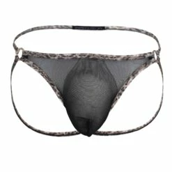 Jock Strap Andrew Christian Sheer Leopard 92557 -Offres HOM Boutique JockStrap ac 92557 noir 9