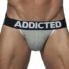 Jock Strap Addicted Super Bulk AD714 -Offres HOM Boutique JockStrap addicted AD714 gris m