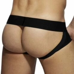 Jock Strap Addicted Feather AD Party AD865 -Offres HOM Boutique JockStrap addicted AD865 noir 3