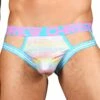 Jock Strap Andrew Christian Fabulous Treasure 91446 -Offres HOM Boutique JockStrap andrew 91446 gris m