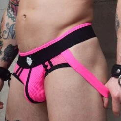 Jock Strap Axel BREEDWELL -Offres HOM Boutique JockStrap breedwell 220414 rose 4