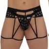 Jock Strap Candyman Garter 99577 1 Jock Strap Candyman Garter 99577 -Offres HOM Boutique JockStrap candy 99577 noir m