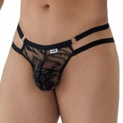 Jock Strap Candyman Lace And Chain 99598 -Offres HOM Boutique JockStrap candy 99598 noir 4