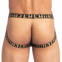 Jock Strap L Homme Invisible Back To Black MY45BTB -Offres HOM Boutique JockStrap hi MY45BTB noir 3