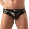 Jock Strap Vinyl TOF PARIS TOF183N -Offres HOM Boutique JockStrap tof TOF183N noir m