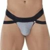Jock Strap Xtremen Jacquard 91085 -Offres HOM Boutique JockStrap xtremen 91085 gris m