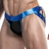 Jock Strap Cut4Men Blue Leatherette C4M14 1 Jock Strap Cut4Men Blue Leatherette C4M14 -Offres HOM Boutique Jockstrap c4m C4M14 bleu m