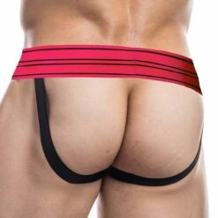 Jock Strap Cut4Men Neon Pink C4M15 7 Jock Strap Cut4Men Neon Pink C4M15 -Offres HOM Boutique Jockstrap c4m C4M15 rose 3