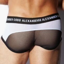 Devant -Offres HOM Boutique Shorty alexander 8CT16 blanc 3
