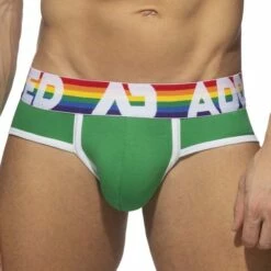 Pack De 6 Slips Addicted Rainbow AD1142P 11 Pack De 6 Slips Addicted Rainbow AD1142P -Offres HOM Boutique Slip ad AD1142P cmod 5
