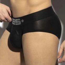 Slip ES Collection Scotland UN577 10 Slip ES Collection Scotland UN577 -Offres HOM Boutique Slip esco UN577 noir 4