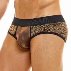 Slip Modus Vivendi King Cheetah 13115 -Offres HOM Boutique Slip modus 13115 rosegold 4