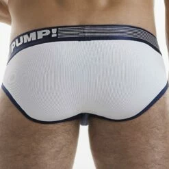 Slip Pump! Navy Ribbed 12042 -Offres HOM Boutique Slip pump 12042 bleu 3