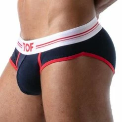Slip French TOF PARIS TOF162BU -Offres HOM Boutique Slip tof TOF162BU bleu 4
