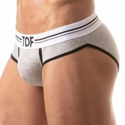 Slip French TOF PARIS TOF162G -Offres HOM Boutique Slip tof TOF162g gris 4
