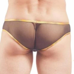 Slip Wojoer Golden Line 364T352 -Offres HOM Boutique Slip wojoer 364T352 or 3