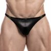 Tanga Cut4Men Black Leatherette C4M11 1 Tanga Cut4Men Black Leatherette C4M11 -Offres HOM Boutique Tanga c4m C4M11 noir m