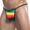 Tanga Cut4Men Rainbow C4M12 1 Tanga Cut4Men Rainbow C4M12 -Offres HOM Boutique Tanga c4m C4M12 multicolor m