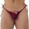 Tanga Candyman Lace Heart 99579 -Offres HOM Boutique Tanga candy 99579 bordeau m