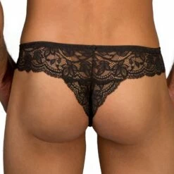 Tanga Eros Veneziani MA505 -Offres HOM Boutique Tanga eros MA505 noir 3