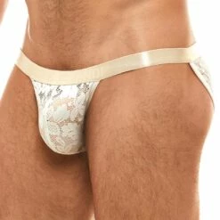 Tanga Modus Vivendi Floral Lace 04112 -Offres HOM Boutique Tanga modus 04112 blanc 4