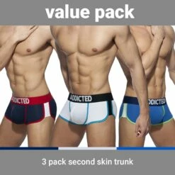 Pack De Boxer Addicted Second Skin AD898P