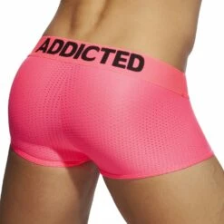 Boxer Cockring Addicted Neon Mesh AD952 -Offres HOM Boutique boxer addicted ad952 rose 3