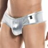 Boxer Cut4Men Silver Skai C4M05 2 Boxer Cut4Men Silver Skai C4M05 -Offres HOM Boutique boxer c4m C4M05 argent m