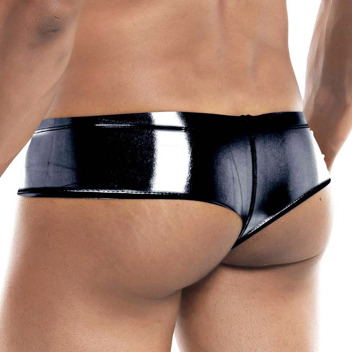 Boxer Cut4Men Black Skai C4M05 4 Boxer Cut4Men Black Skai C4M05 – Image 2