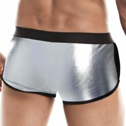 Boxer Cut4Men Silver Skai C4M06 7 Boxer Cut4Men Silver Skai C4M06 -Offres HOM Boutique boxer c4m C4M06 argent 3