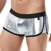 Boxer Cut4Men Silver Skai C4M06 -Offres HOM Boutique boxer c4m C4M06 argent m