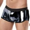 Boxer Cut4Men Black Skai C4M06 -Offres HOM Boutique boxer c4m C4M06 noir m