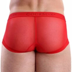 Boxer CockSox Fiery Red CX68ME -Offres HOM Boutique boxer cocksox cx68me rouge 3