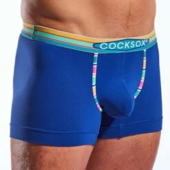 Boxer CockSox Palm Beach Blue CX94 -Offres HOM Boutique boxer cocksox cx94 bleu 4
