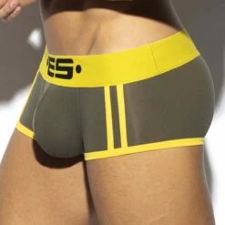 Boxer ES Collection Sportive UN495 9 Boxer ES Collection Sportive UN495 -Offres HOM Boutique boxer esco un495 kaki 4