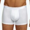 HOM Boxer Classic -Offres HOM Boutique boxer hom 400203 blanc2 m