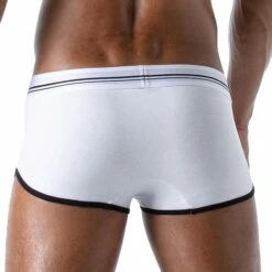 Pack De 3 Boxers French TOF PARIS TOF168B 8 Pack De 3 Boxers French TOF PARIS TOF168B -Offres HOM Boutique boxer tof TOF168B blanc 3