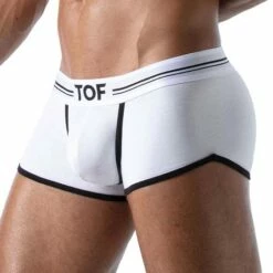 Pack De 3 Boxers French TOF PARIS TOF168B 9 Pack De 3 Boxers French TOF PARIS TOF168B -Offres HOM Boutique boxer tof TOF168B blanc 4