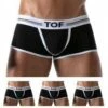 Pack De 3 Boxers French TOF PARIS TOF168N -Offres HOM Boutique boxer tof tof168n noir m